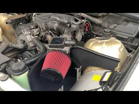 My diy E36 M43 airflow adapter and cold air box intake