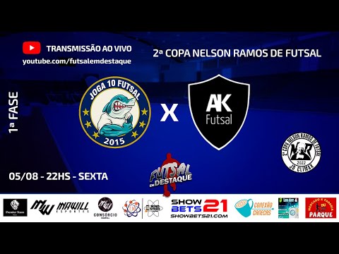 JOGA 10 FUTSAL X AMIGOS DO KIKA - 2ª COPA NELSON RAMOS DE FUTSAL