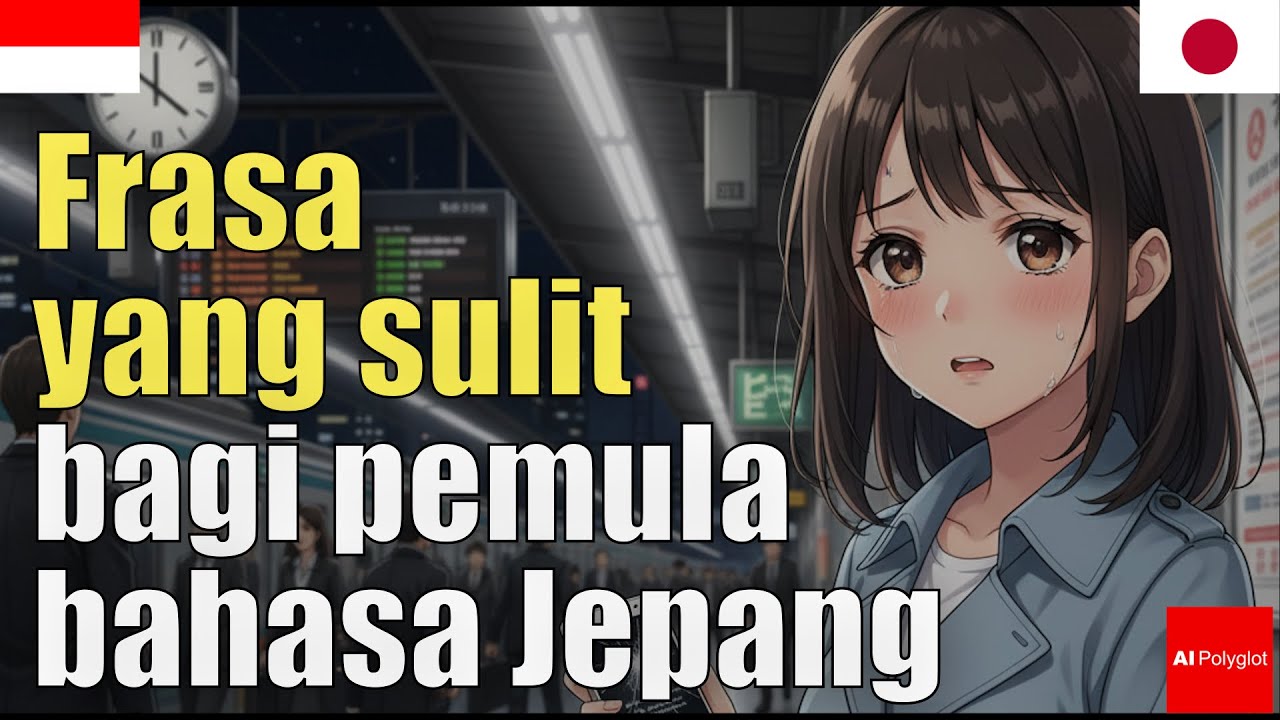 Frasa yang sulit bagi pemula bahasa Jepang | ungkapan penting | dengan Hiragana episode artwork