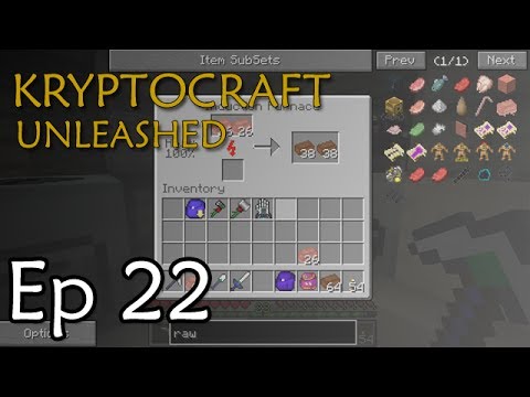 Kryptocraft UNLEASHED Ep. 22 - Meat Ingots