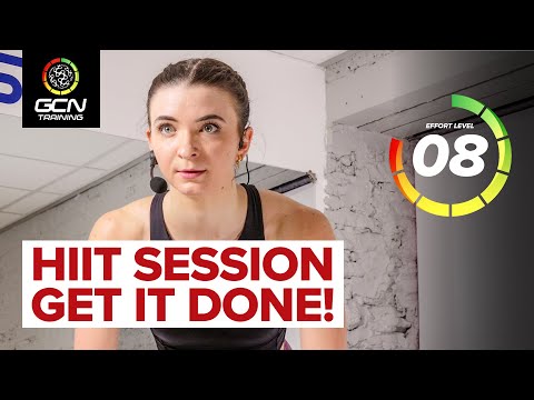 40-minute Hiit Cycling for Cardiovascular Endurance