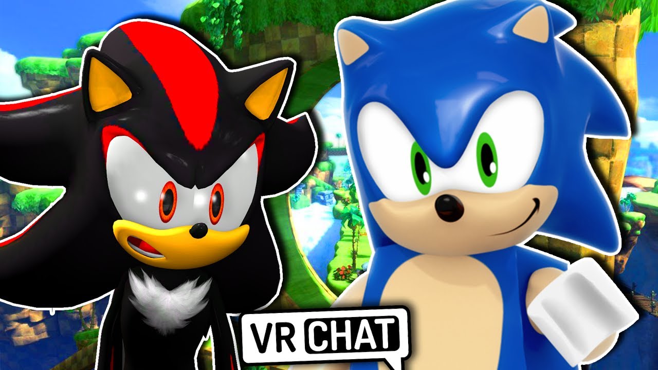 Shadow Meets Lego Sonic! (VR Chat)