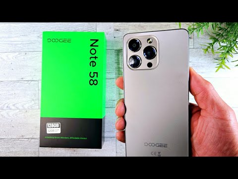 DOOGEE Note 58 unboxing & first impressions!