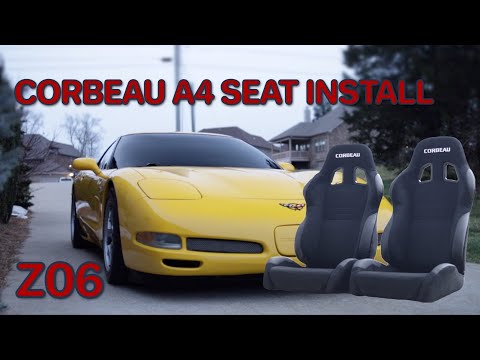 C5 Z06 Corvette | Corbeau A4 Seat INSTALL | S3 MAGAZINE