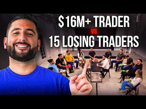 $15+ Million Verified Trader vs 15 Unprofitable Traders (FT Alex Temiz)