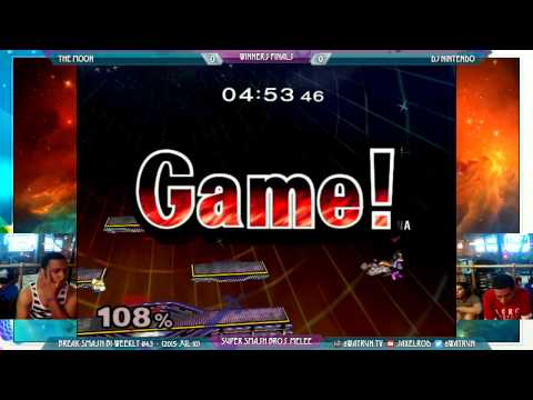 Break Smash #43   SSBM WF   The Moon VS DJ Nintendo