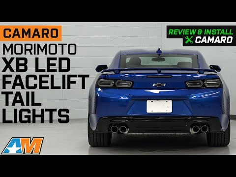 2016-2018 Camaro Morimoto XB LED Facelift Tail Lights; Black Housing Review & Install