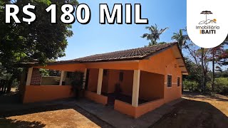 CHÁCARA CASA FRUTAS BOSQUE ÁGUA GRÁTIS E INTERNET BOA R$ 180 MIL-Código:2451