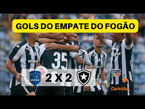 GOLS DE AUDAX 2 X 2 BOTAFOGO - 11ª RODADA DO CAMPEONATO CARIOCA