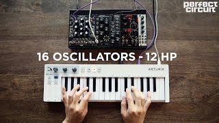 Video thumbnail for Supercritical Demon Core Oscillator 16 Oscillators in 12 HP by Perfect Circuit