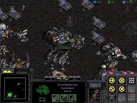 StarCraft: Brood War REMASTERED - Terran Campaign: The Iron Fist - 8. To Chain the Beast HD