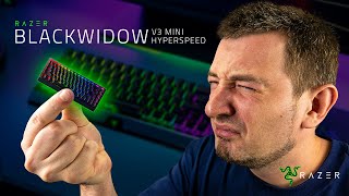 Razer BlackWidow V3 Mini Hyperspeed Yellow Switch RU (RZ03-03890700-R3R1) - відео 1