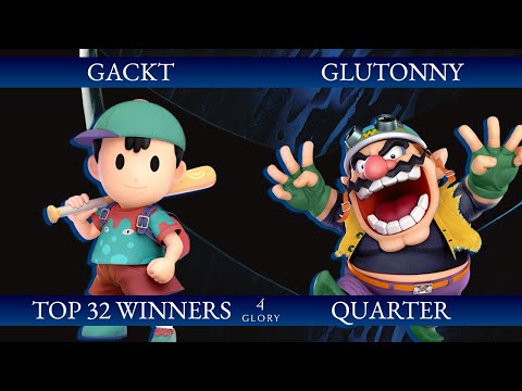 GLORY 4 - Gackt (Ness) vs Glutonny (Wario) - TOP 32 Winners Quarter