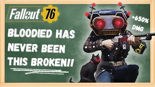 The Most BROKEN Bloodied Commando Build of 2025 (Low Investment Included) - Fallout 76