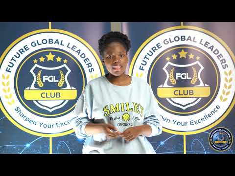 Future Global Leaders Club - Welcome message