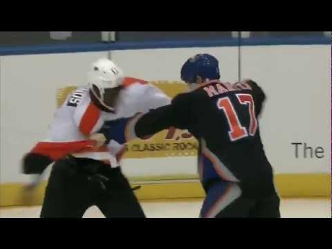 Wayne Simmonds vs. Matt Martin 2/18/2013
