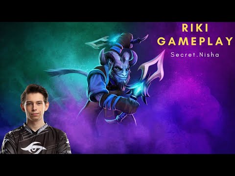 Secret.Nisha - Riki Midlane | Patch 7.27d | Player Perspective - Dota 2 Gameplay