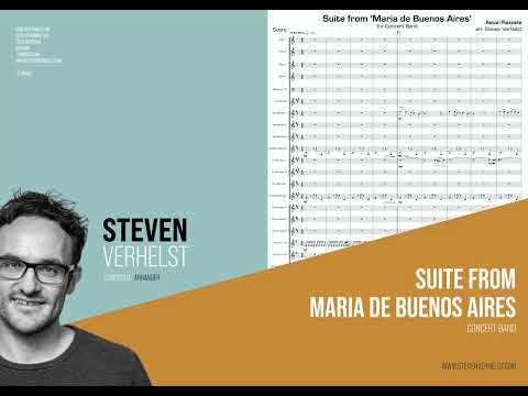 Suite from Maria de Buenos Aires - Concert Band