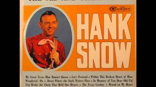 Hank Snow - Brand On My Heart 1964 Version (Rare Country Songs)