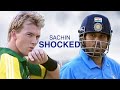 Sachin Shocked Brett Lee Showing Mass Against Sachin Sehwag