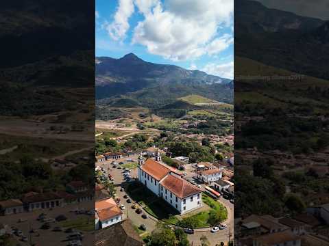 Paz e beleza em uma só imagem. Catas Altas e a grandiosidade da Serra do Caraça. #minasgerais #mg