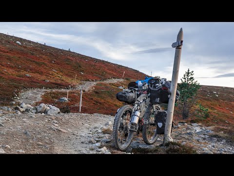 Bikepacking Arctic Postal Road (Hetta - Pallas hiking trail) PART 1 - Cycling the world: Europe