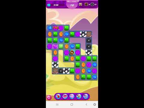 Candy Crush Saga Hard Level 2293 (no added boosters)
