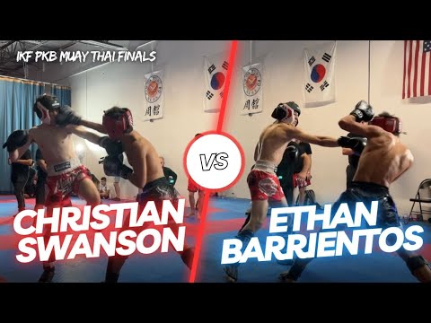 Christian Swanson (FLMT) vs Ethan Barrientos (Unlimited Kickboxing) | Muay Thai | Florida Muay Thai