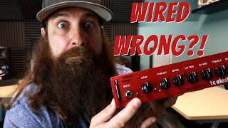 Video thumbnail for Is The Active - Passive Switch Really Backwards?! (TC Electronic BQ500 Bass Amp) by Bearded Radness