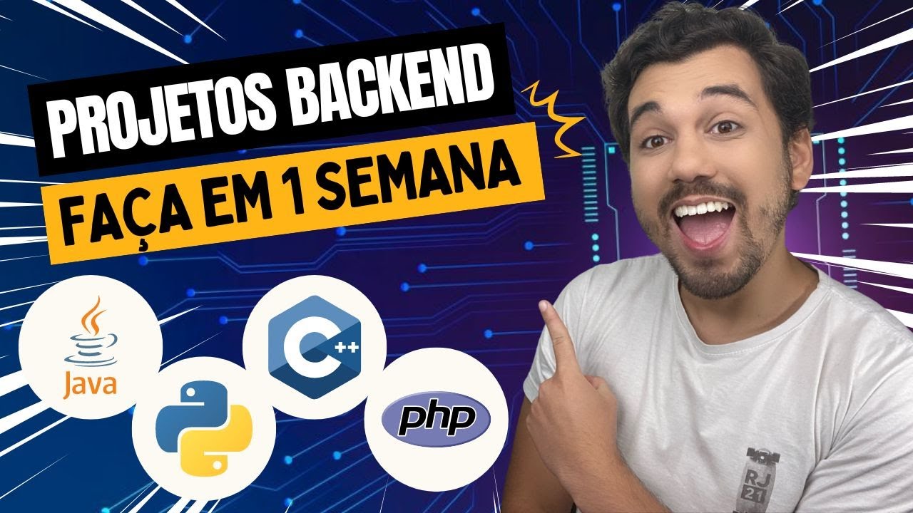 5 projetos backend para iniciantes que você pode por no seu portfólio