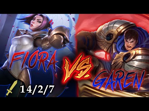 Fiora Guide S10: Easiest Way to Beat Garen Every Game