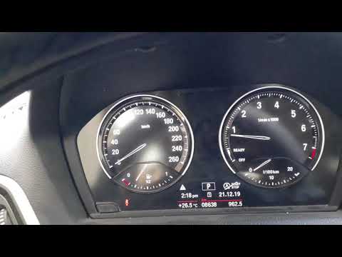 How to Display Digital speedo meter in BMW