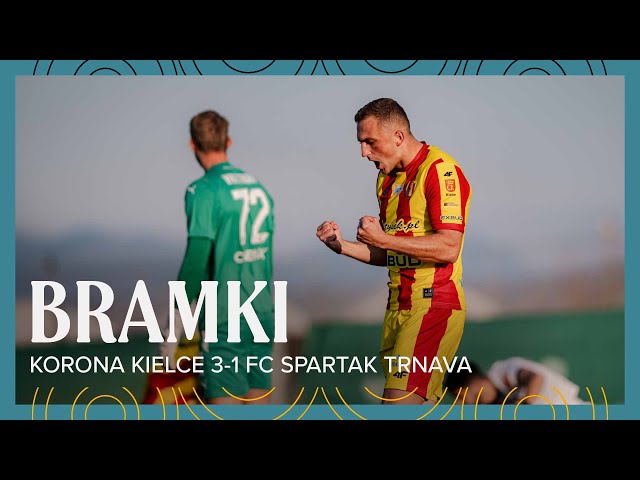 ⚽️ Bramki ze spotkania Korona Kielce - Spartak Trnava 3:1 (17.01.2026 r.)