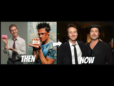 Fight Club🎬 ⭐THEN AND NOW⭐