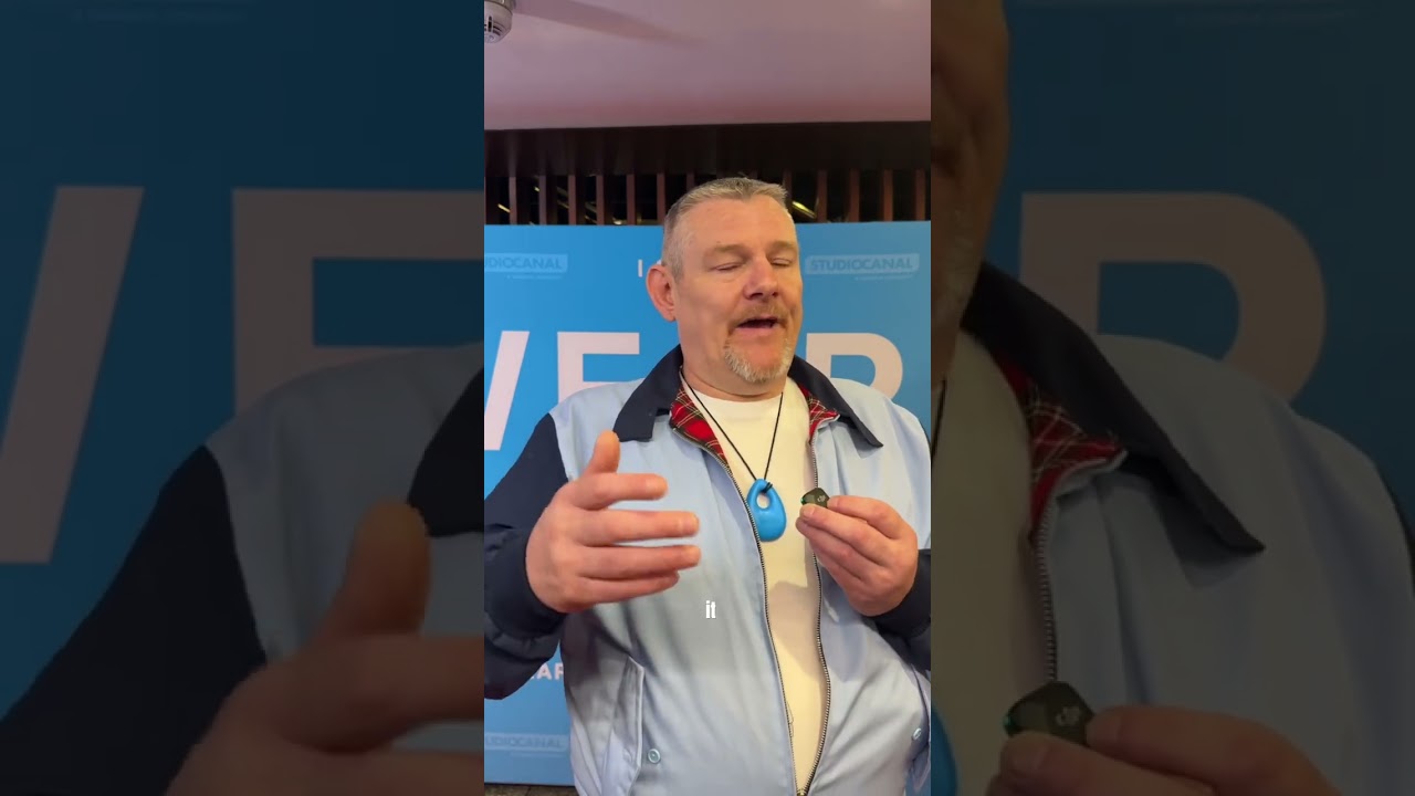 John Davidson MBE at the UK premiere of I Swear