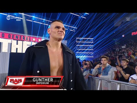 Gunther Entrance - WWE Monday Night Raw, May 13, 2024