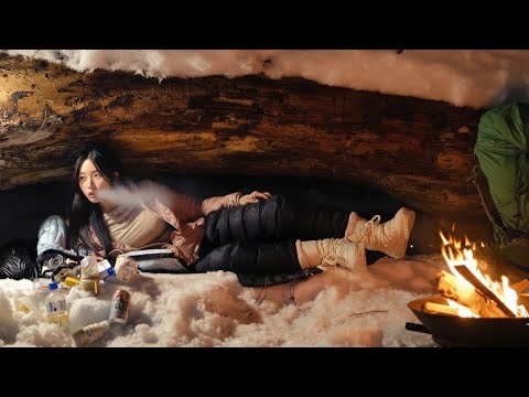 영하에 텐트 없이 통나무 아래에서 잘 수 있을까?, 삿포로 비하인드