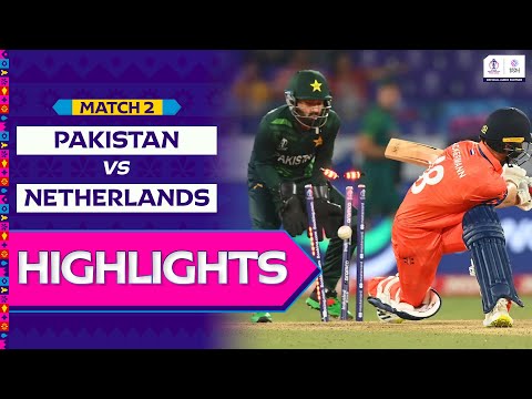Pakistan v Netherlands  | World Cup 2023 | 2nd Match  | Highlights | #WorldCup2023 | #pakvsned