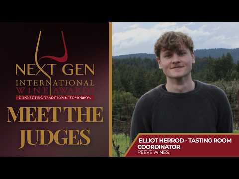 Meet the Judges: Elliot Herrod, Director of Hospitality & Tasting Room Coordinator at Reeve Wines