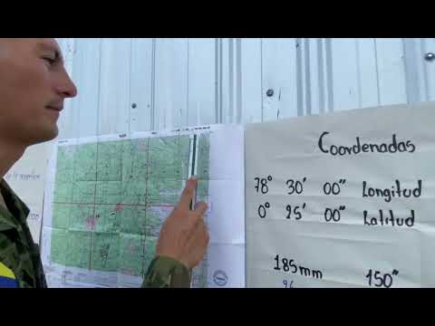 Como encontrar Coordenadas Rectangulares y Coordenadas Geográficas en una Carta Topográfica