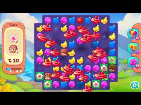 Wildscapes level 3079 No Boosters 🐼 Gameplay Walkthrough Playrix