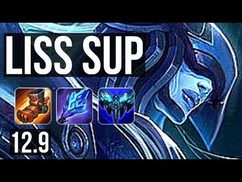 LISS & Aphelios vs YUUMI & Lucian (SUP) | 4.2M mastery, 1100+ games, 1/3/18 | KR Master | 12.9