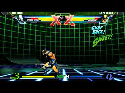 UMVC3 Semifinals @ NEC14 - EMP Jrosa vs EG PR Balrog