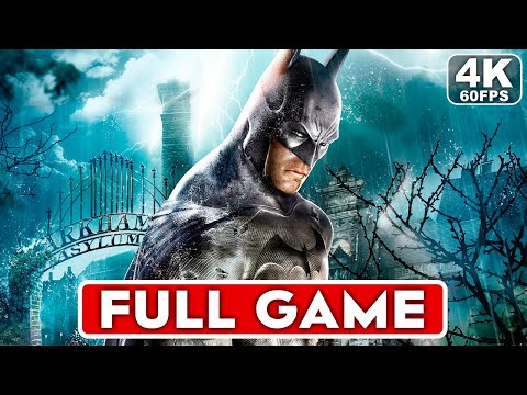 BATMAN ARKHAM ASYLUM Gameplay Walkthrough FULL GAME [4K 60FPS] - No Commentary