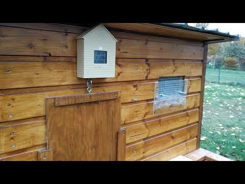 4) Winterfest Hühner  - Traktor, Chicken  -  Tractor, Mobiler Hühnerstall, Hühnerhaltung