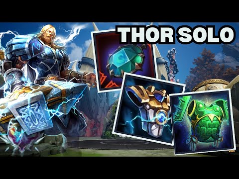 THE BEST GOD IN SMITE 2!!! - Thor Solo Deity Gameplay