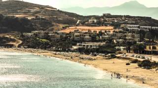 preview picture of video 'Strand von Damnoni auf Kreta - Urlaubsvideo Damnoni Beach Kreta'