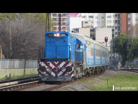 CKD8G0002 y EMD GT22 A906 con el "coche vacio" del Bragado entre Cuidadela y Ramos Mejia! 30-06-2021