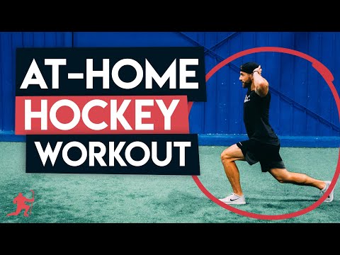AT HOME HOCKEY FOLLOW ALONG WORKOUT 🏒