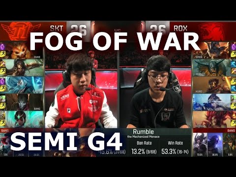 ROX vs SKT G4 - ROX FOG OF WAR Player Experience Stream (w/ Zig) | Semi Finals LoL S6 Worlds 2016